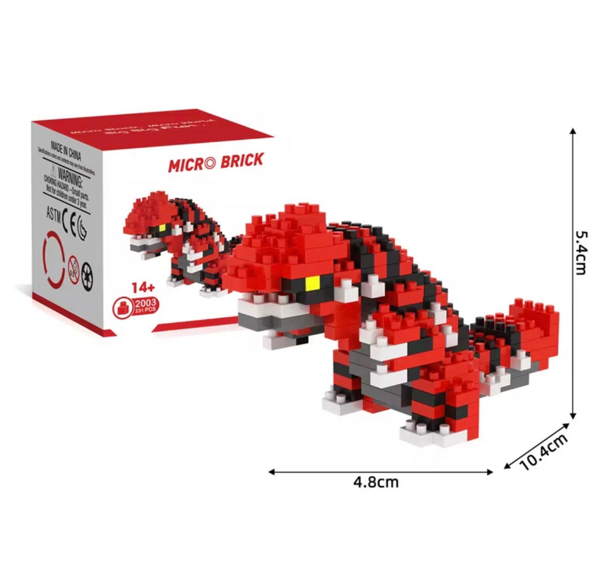 Nano Block - Groudon