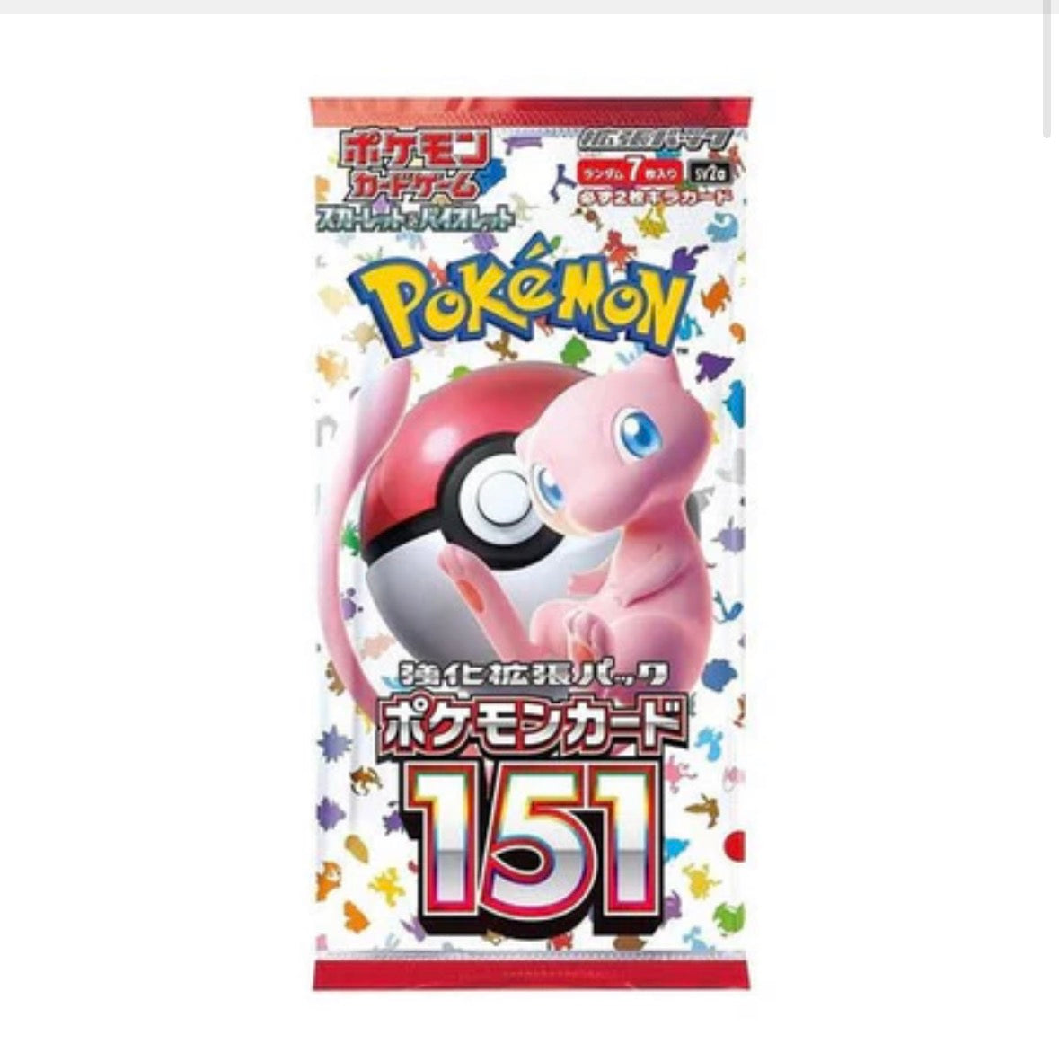 Pokemon 151 Japanese single pack