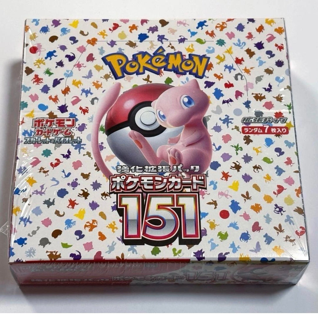 Pokemon 151 Japanese Booster Box